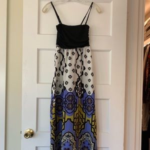 Anthropologie maxi dress